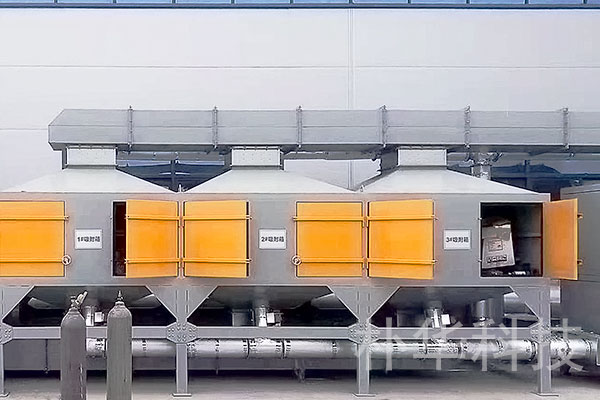 鄭州機械噴涂rco催化燃燒設備廢氣處理項目